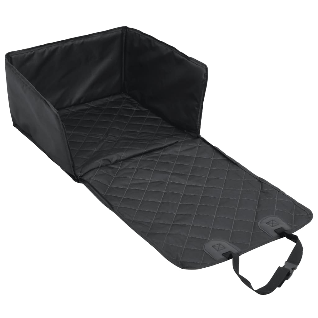Autosjedalica za pse crna 45 x 45 x 25/55 cm