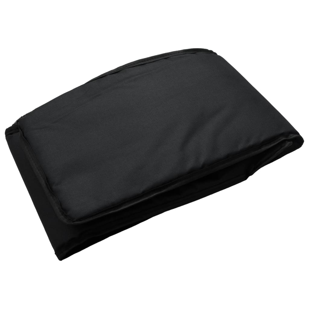 Autosjedalica za pse crna 45 x 45 x 25/55 cm