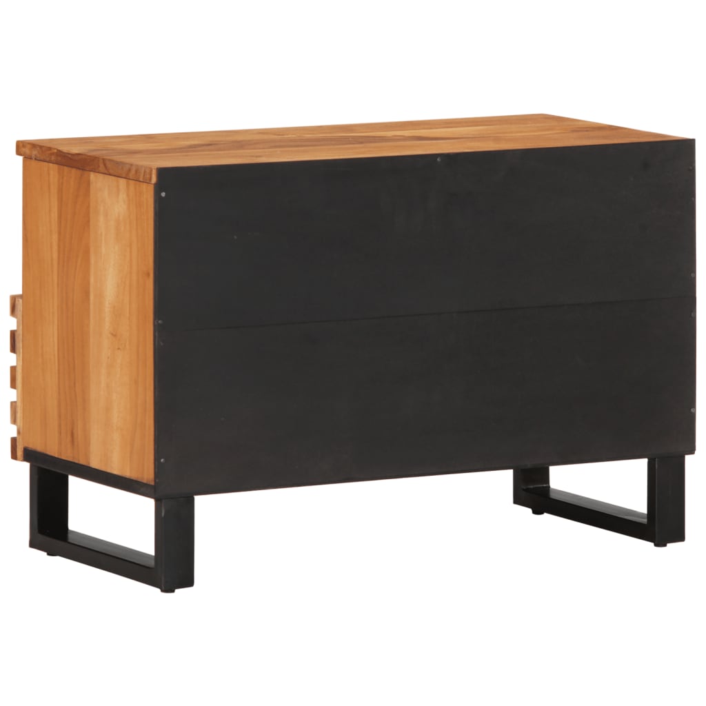TV ormarić 70 x 34 x 46 cm od masivnog bagremovog drva