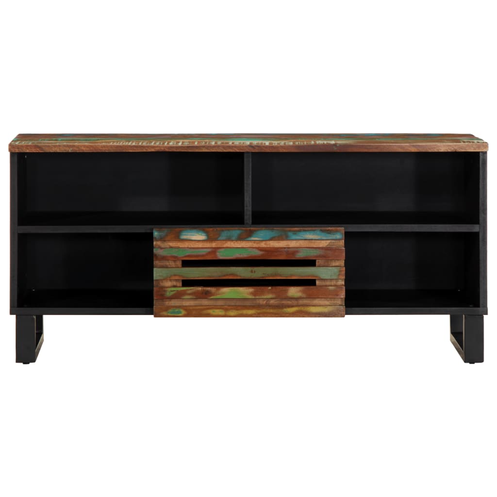 TV ormarić 100 x 34 x 46 cm od masivnog bagremovog drva