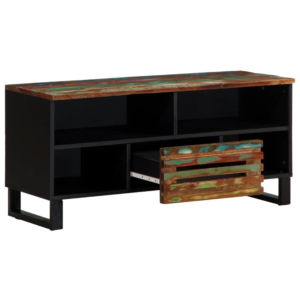 TV ormarić 100 x 34 x 46 cm od masivnog bagremovog drva