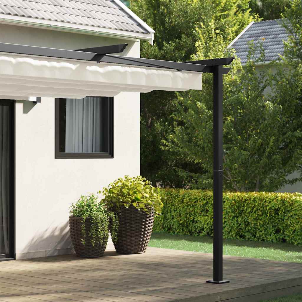 Gazebo Krema 300 x 300 x 200 cm Poliester