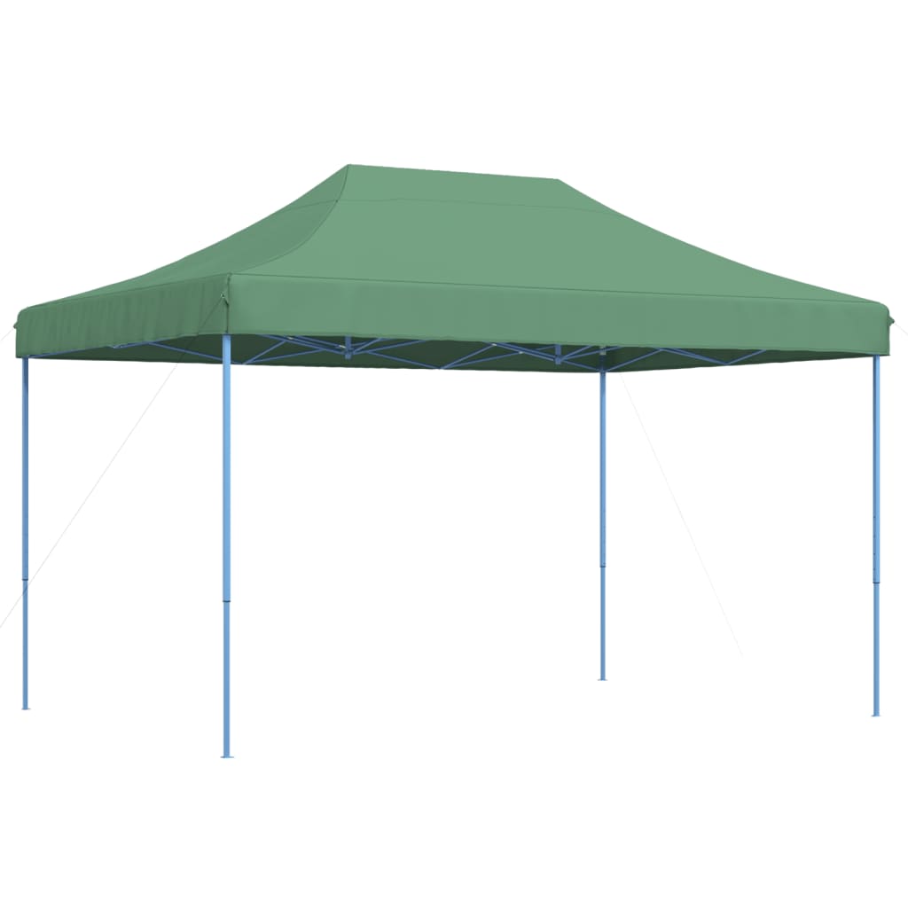 Sklopivi prigodni šator za zabave zeleni 410 x 279 x 315 cm