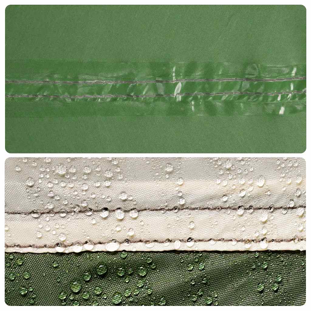 Kupolasti šator za kampiranje za 5 osoba zeleni brzo otpuštanje