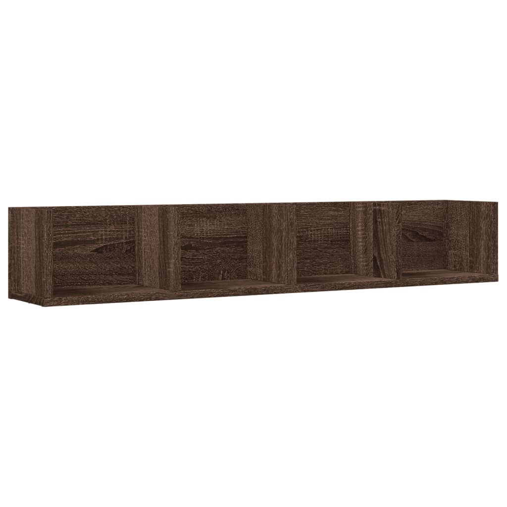 Zidni ormarići 2 kom boja hrasta 99x18x16,5cm konstruirano drvo