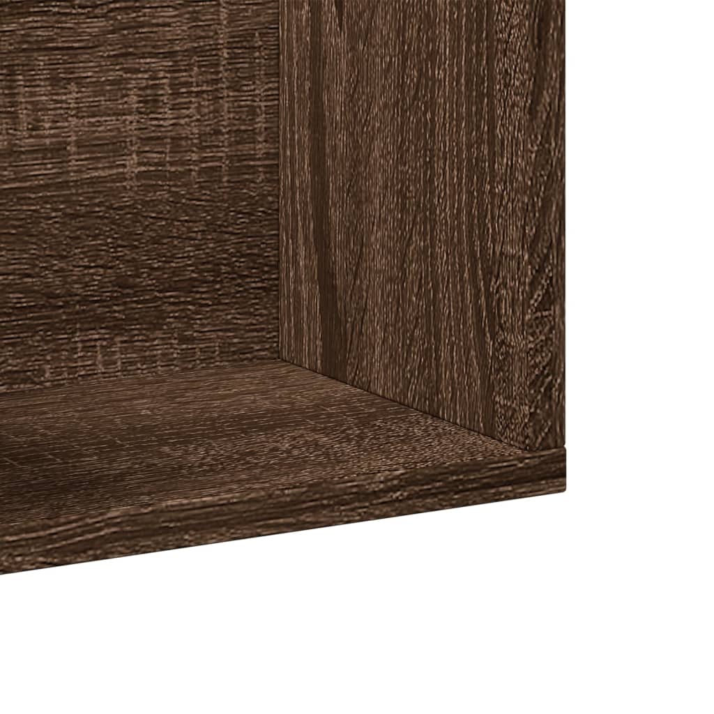 Zidni ormarići 2 kom boja hrasta 99x18x16,5cm konstruirano drvo