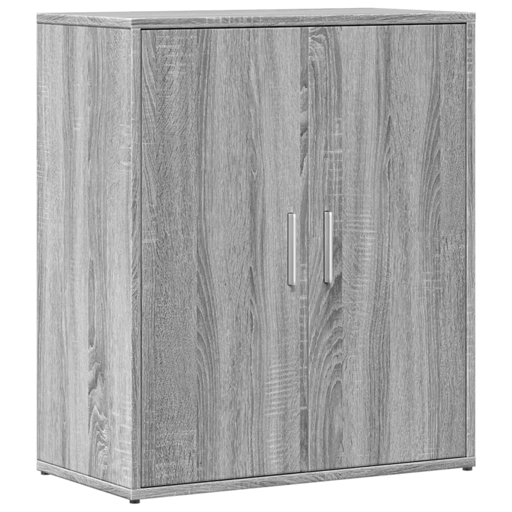 Komoda siva boja hrasta 60x31x70cm od konstruiranog drva