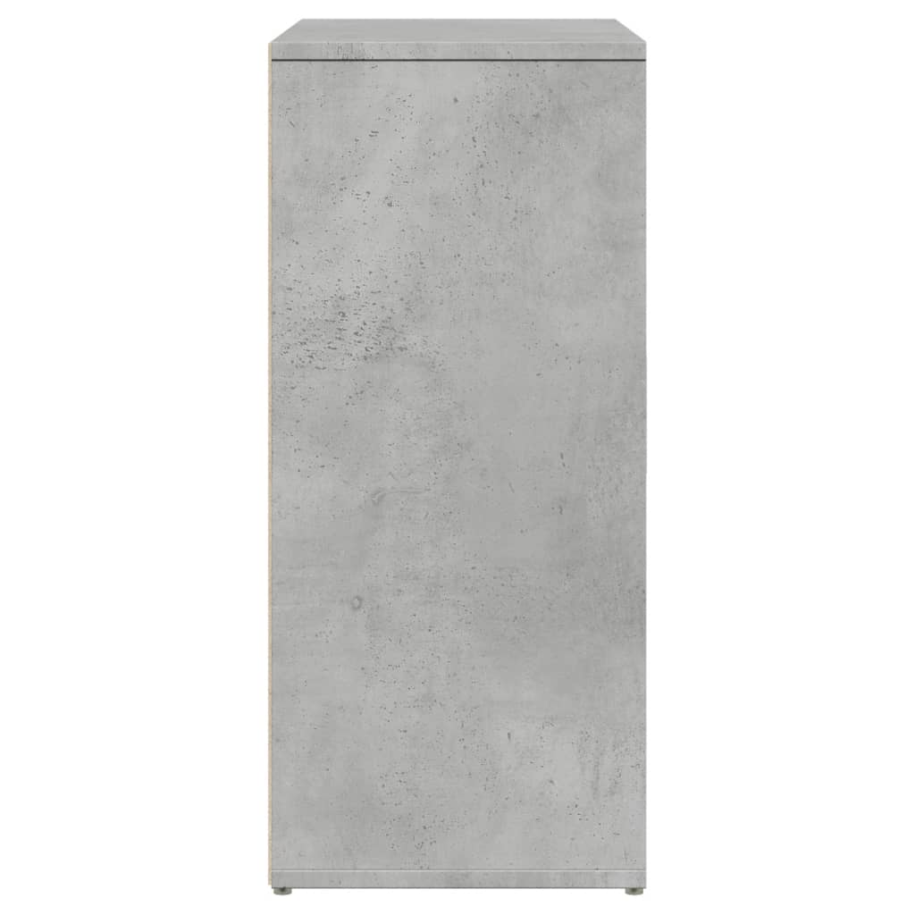 Komoda beton siva 60 x 31 x 70 cm od konstruiranog drva