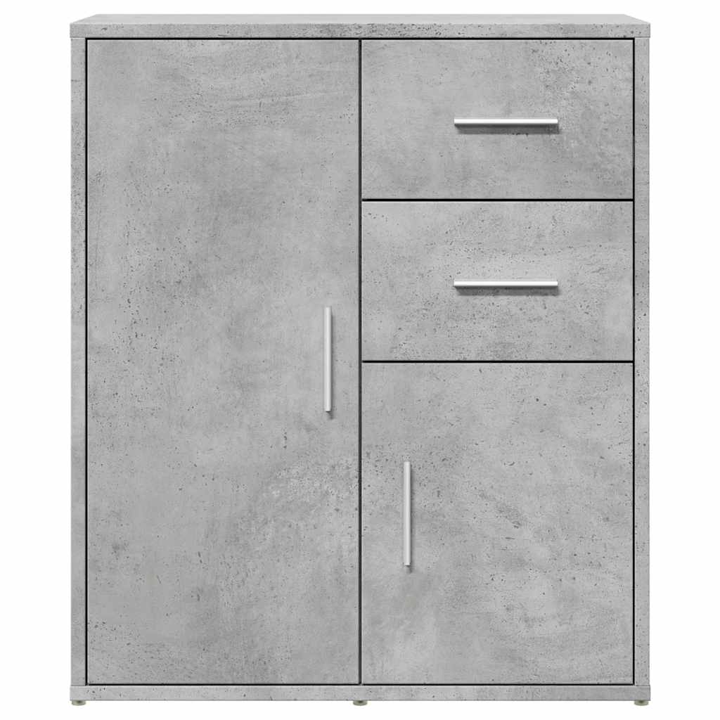 Komoda beton siva 60 x 31 x 70 cm od konstruiranog drva