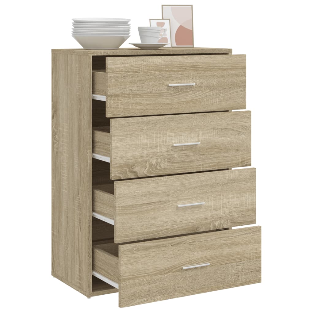 Komoda sonoma hrast 60x31x84 cm od konstruiranog drva