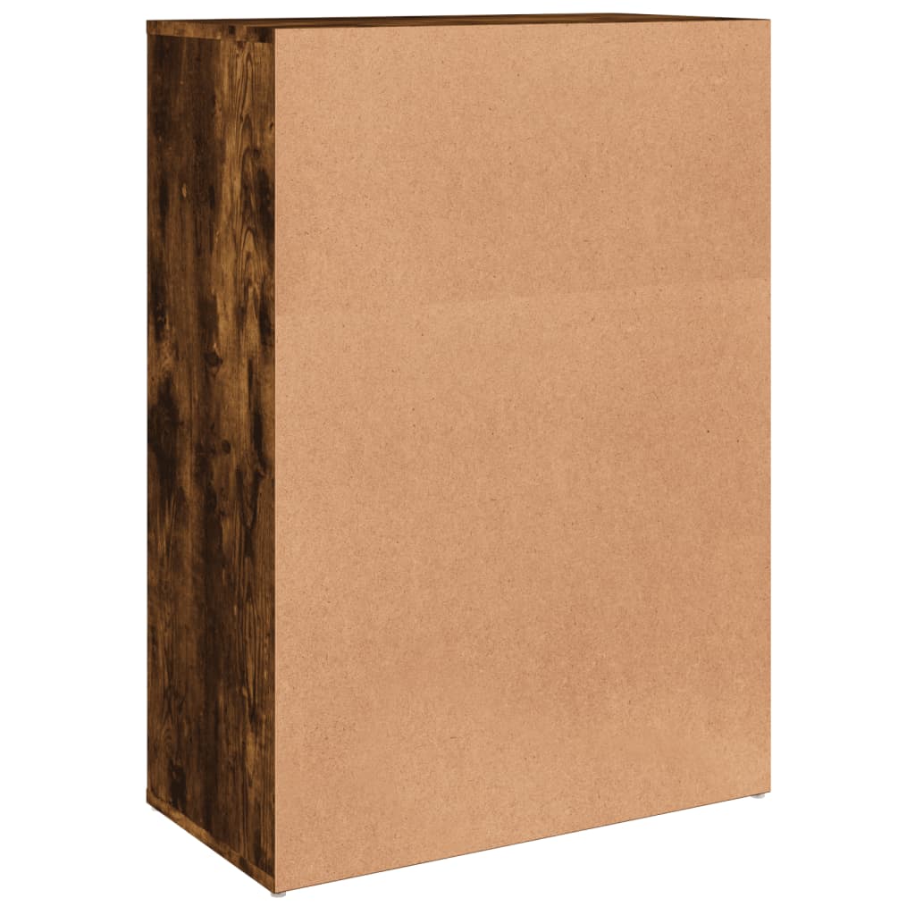 Komoda boja dimljenog hrasta 60x31x84 cm konstruirano drvo