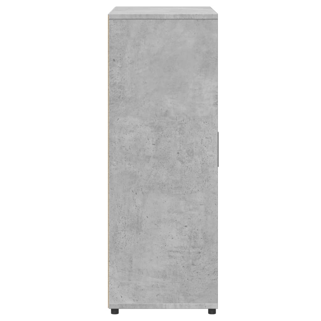 Komoda siva boja betona 60x31x84 cm od konstruiranog drva