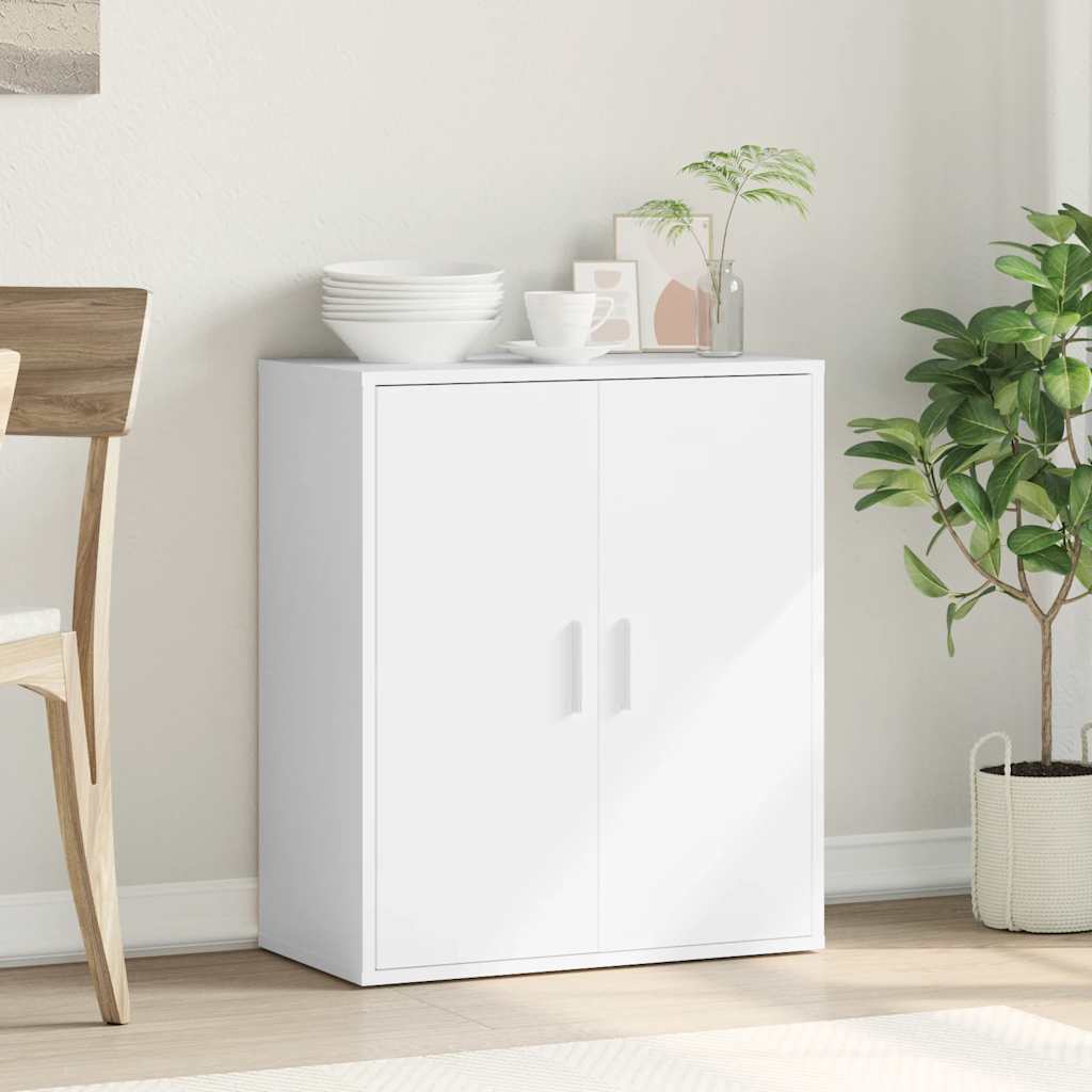 Komoda bijeli 79x38x80 cm od konstruiranog drva