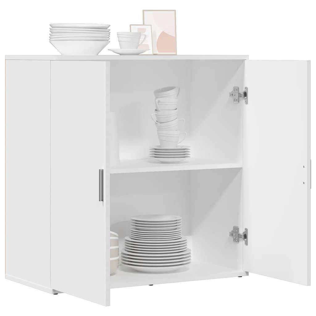 Komoda bijeli 79x38x80 cm od konstruiranog drva