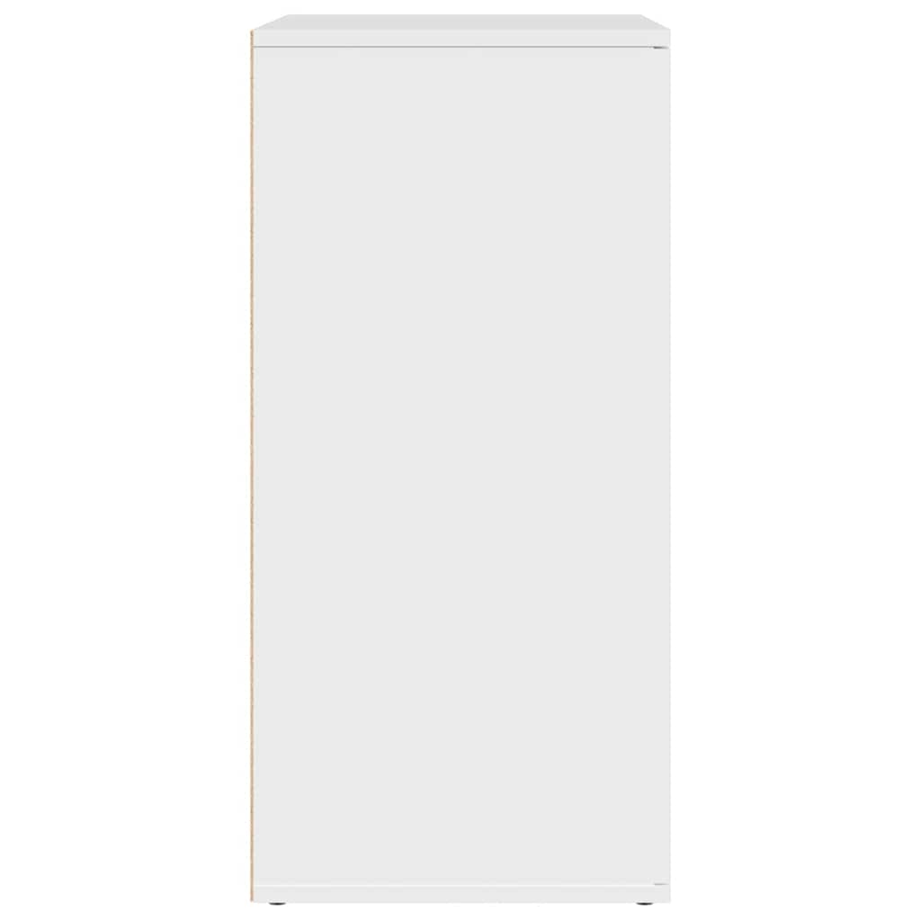 Komoda bijeli 79x38x80 cm od konstruiranog drva