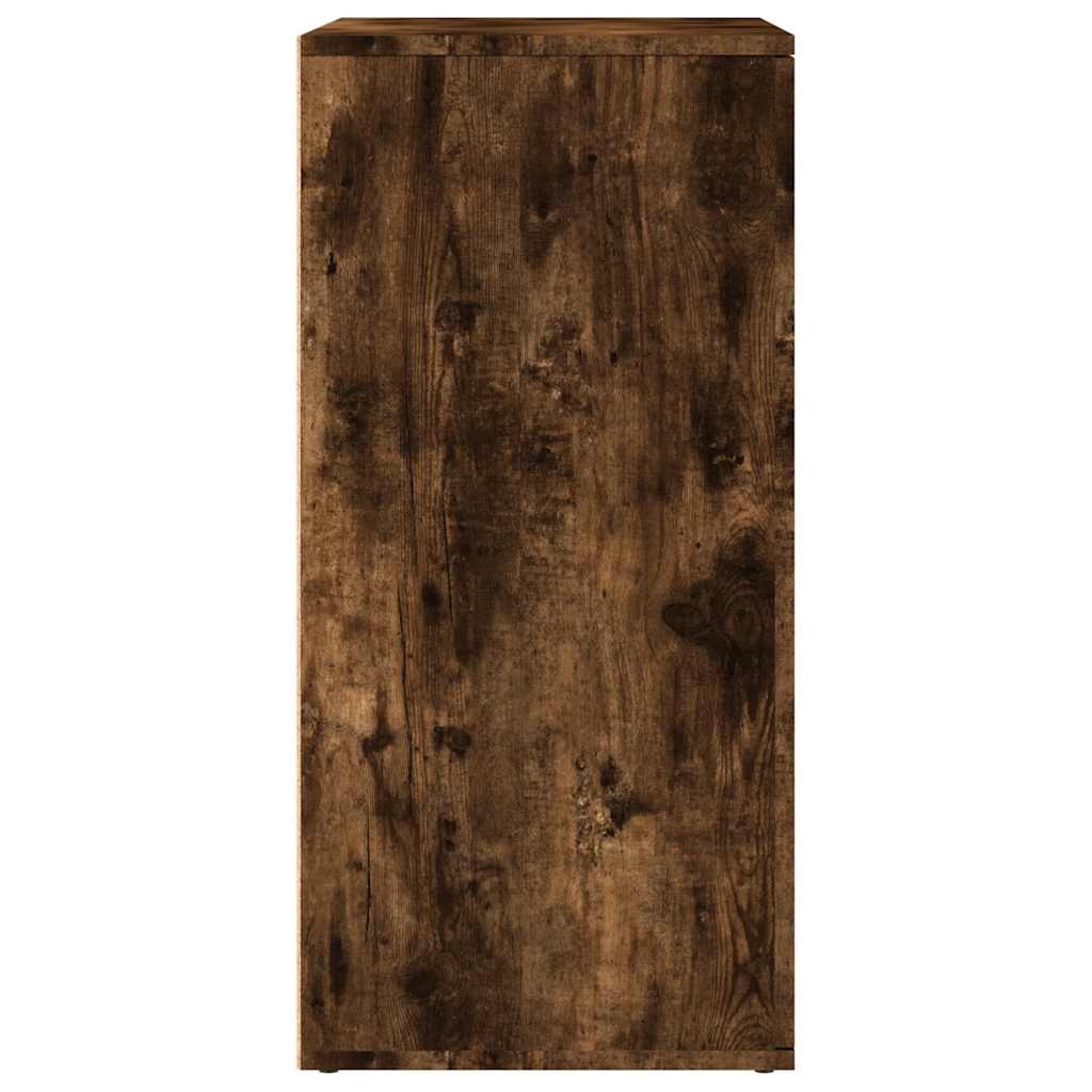 Komoda boja dimljenog hrasta 79x38x80 cm konstruirano drvo