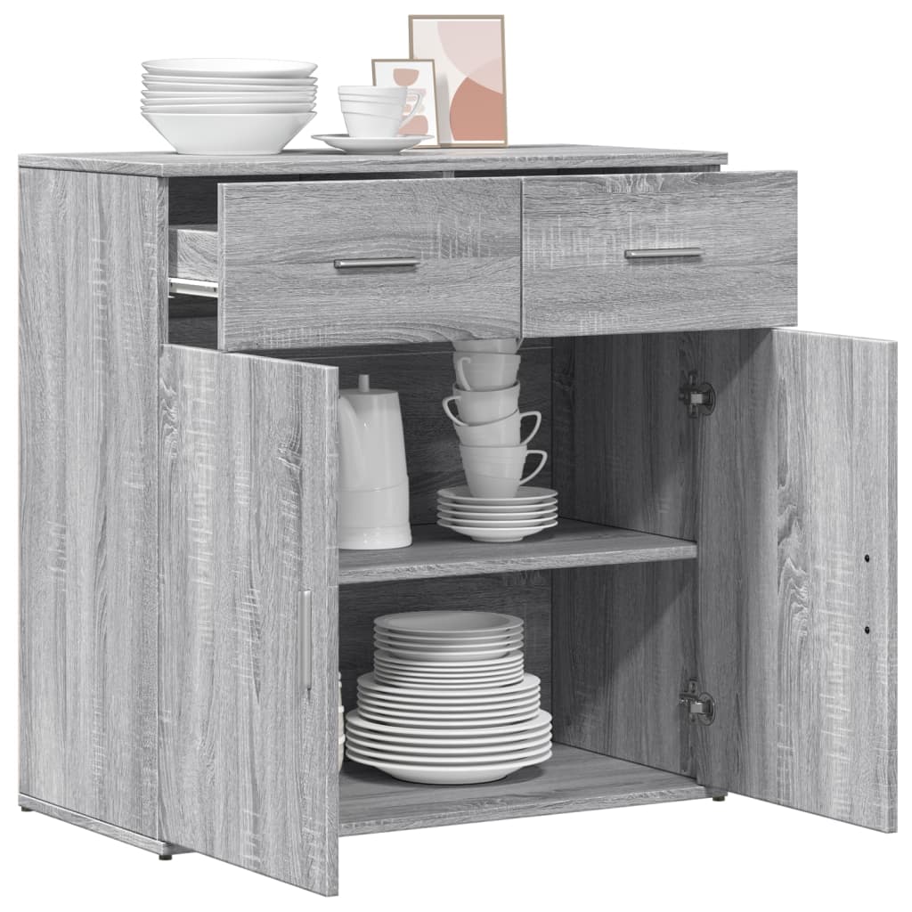 Komoda boja hrasta sonome 79x38x80 cm od konstruiranog drva