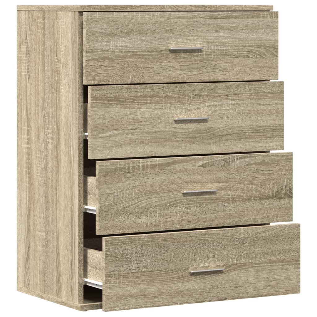 Komoda boja hrasta sonome 60x39x80 cm od konstruiranog drva