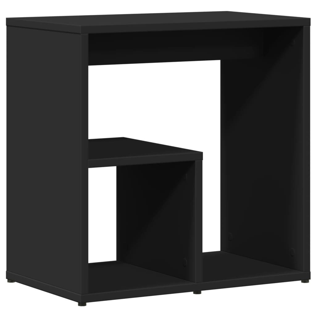 Bočni stolići 2 kom crni 50 x 30 x 50 cm od konstruiranog drva