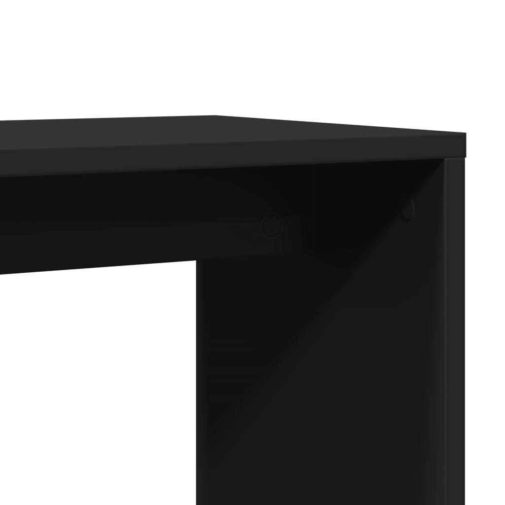 Bočni stolići 2 kom crni 50 x 30 x 50 cm od konstruiranog drva