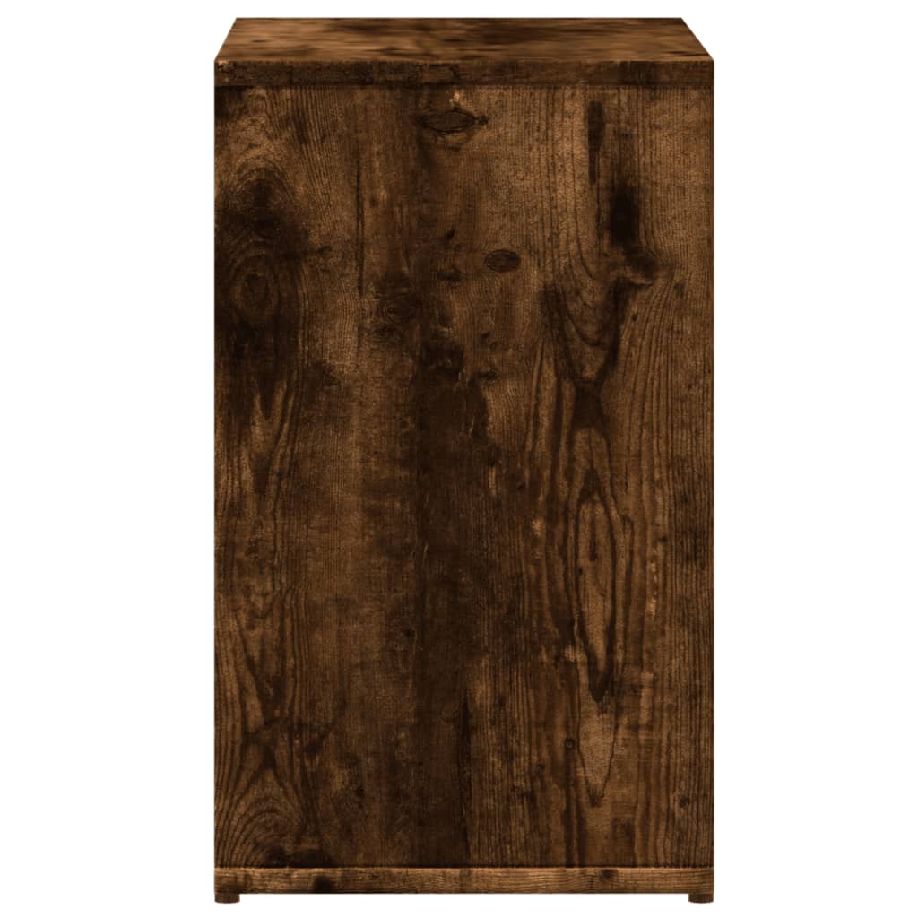 Bočni stolići 2 kom boja hrasta 50x30x50 cm konstruirano drvo