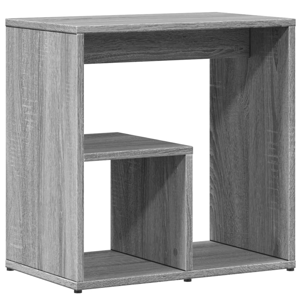 Bočni stolići 2 kom boja hrasta 50x30x50 cm konstruirano drvo