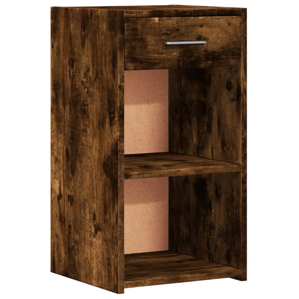 Noćni ormarići 2 kom boja hrasta 35x34x65 cm konstruirano drvo