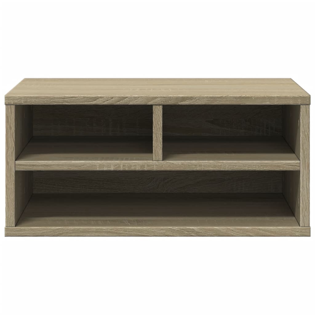 Stalak za pisač boja hrasta 49x40x22,5 cm konstruirano drvo