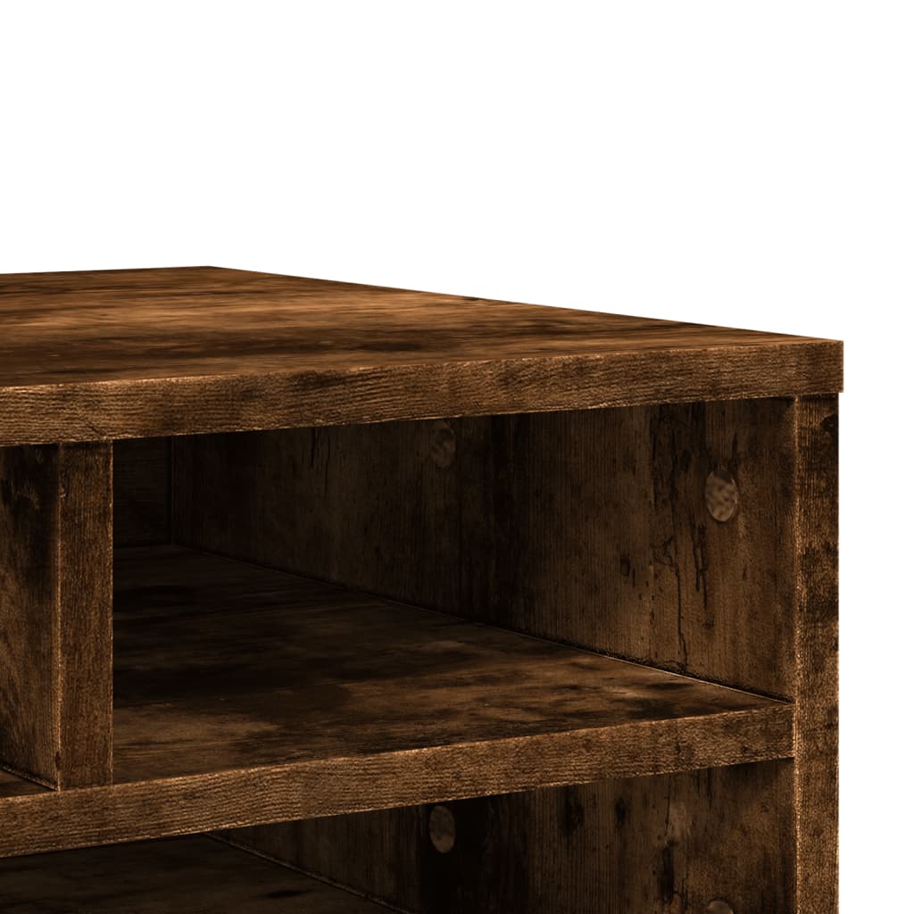 Stalak za pisač boja hrasta 49x40x22,5 cm konstruirano drvo