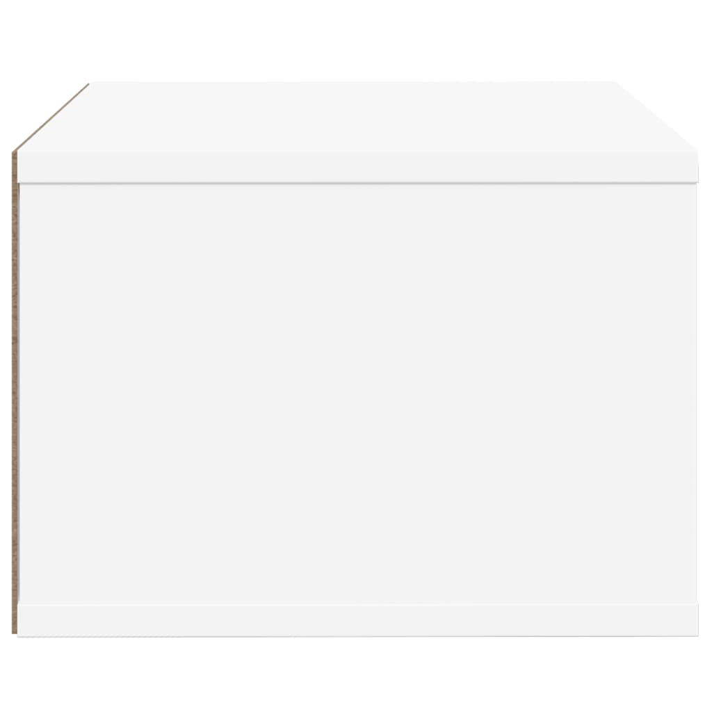 Stalak za pisač bijeli 40x32x22,5 cm od konstruiranog drva
