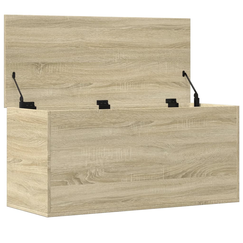 Kutija za pohranu boja hrasta 100x42x46cm od konstruiranog drva