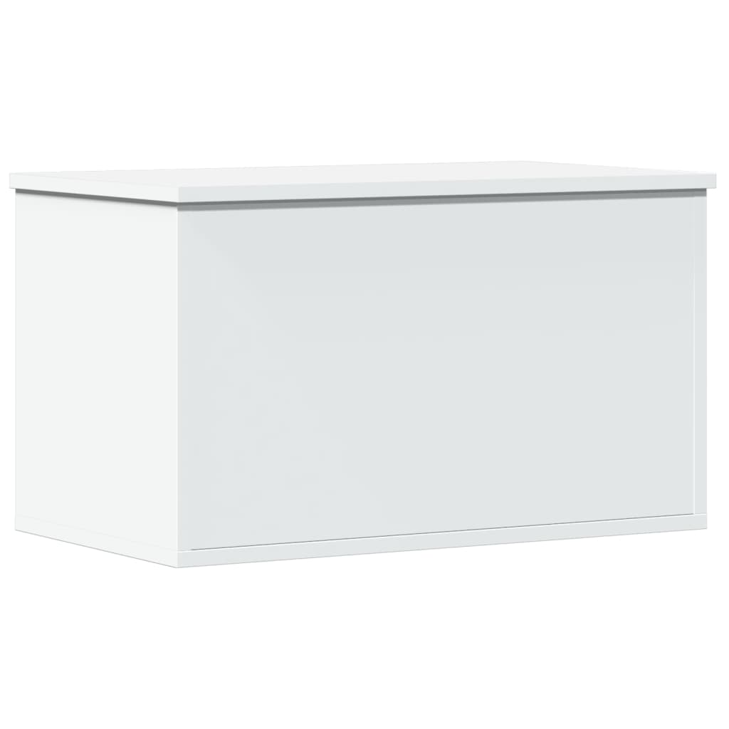 Kutija za pohranu bijela 60 x 35 x 35 cm od konstruiranog drva