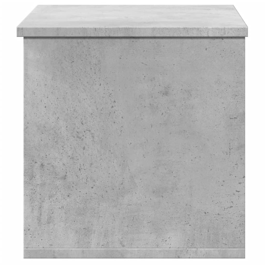 Kutija za pohranu boja betona 60 x 35 x 35 cm konstruirano drvo