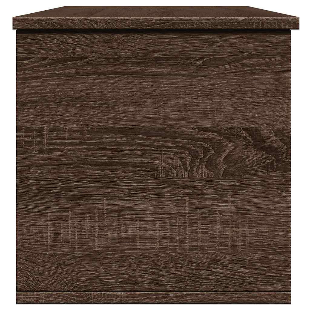 Kutija za pohranu boja hrasta 102x35x35 cm konstruirano drvo