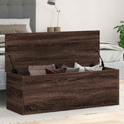 Kutija za pohranu boja hrasta 102x35x35 cm konstruirano drvo