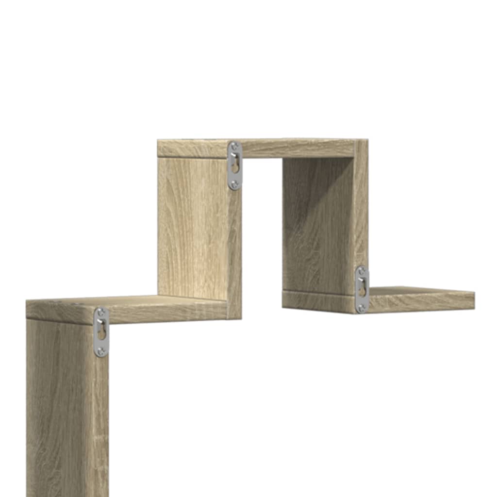 Zidna polica boja hrasta sonome 104,5x10x43cm konstruirano drva