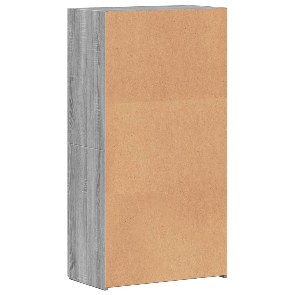 Ormarić za spise boja hrasta 60x32x115 cm od konstruiranog drva