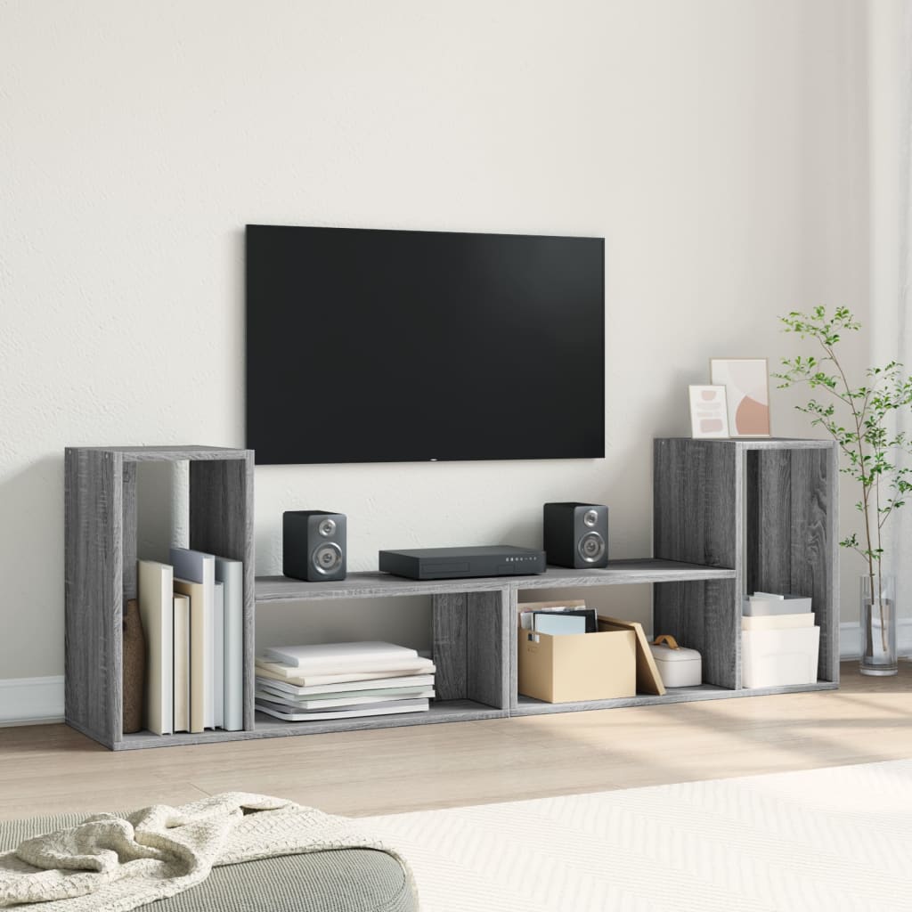 TV ormarići 2 kom boja sivog hrasta sonome 75x30x50 cm drveni