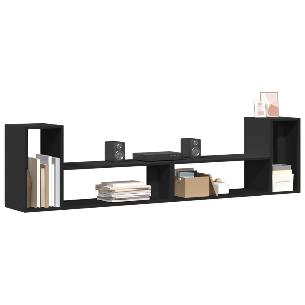 TV ormarići 2 kom crni 100x30x50 cm od konstruiranog drva