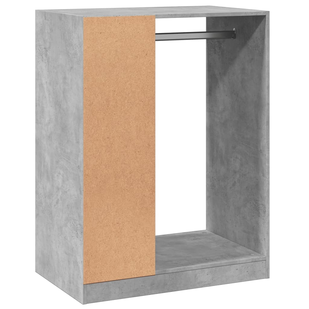 Ormar siva boja betona 77x48x102 cm od konstruiranog drva