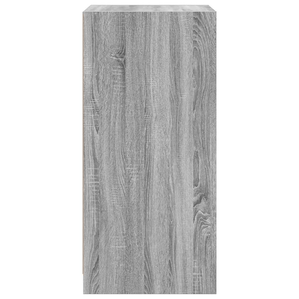 Ormar siva boja hrasta 48x41x102 cm od konstruiranog drva