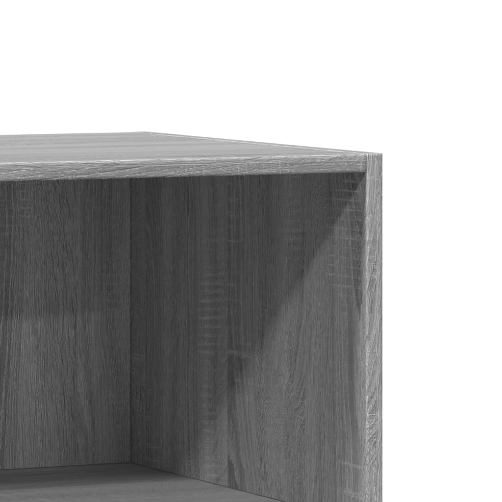 Ormar siva boja hrasta 77x48x102 cm od konstruiranog drva