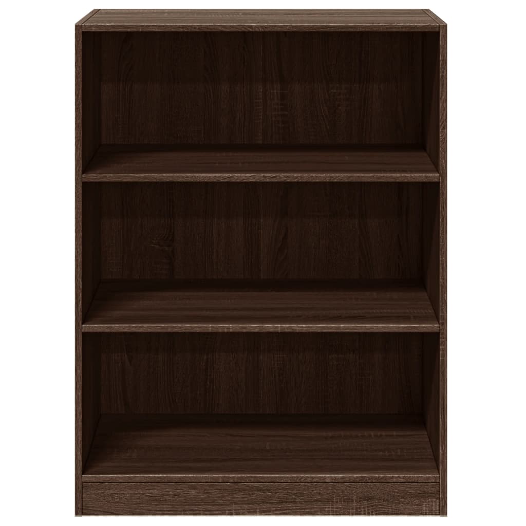 Ormar smeđa boja hrasta 77 x 48 x 102 cm od konstruiranog drva