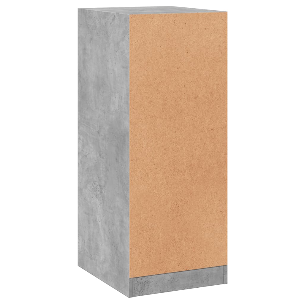 Ormar siva boja betona 48x41x102 cm od konstruiranog drva