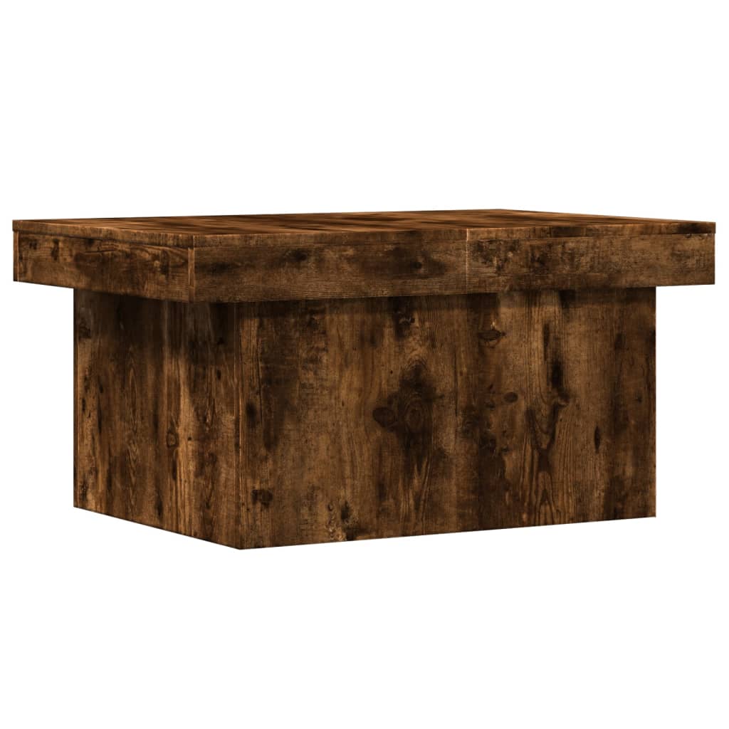 Stolić za kavu boja hrasta 80x55x40 cm konstruirano drvo