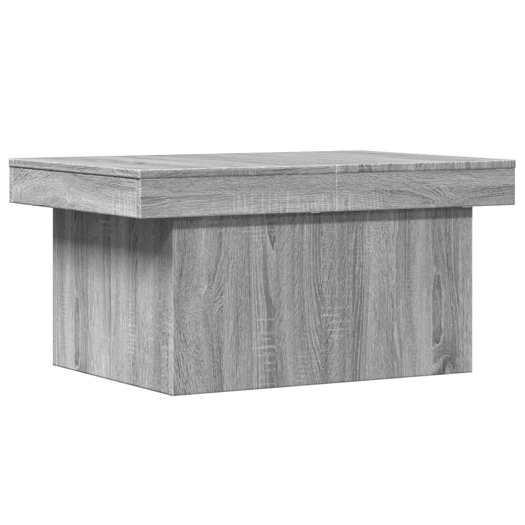Stolić za kavu boja hrasta 80x55x40 cm konstruirano drvo