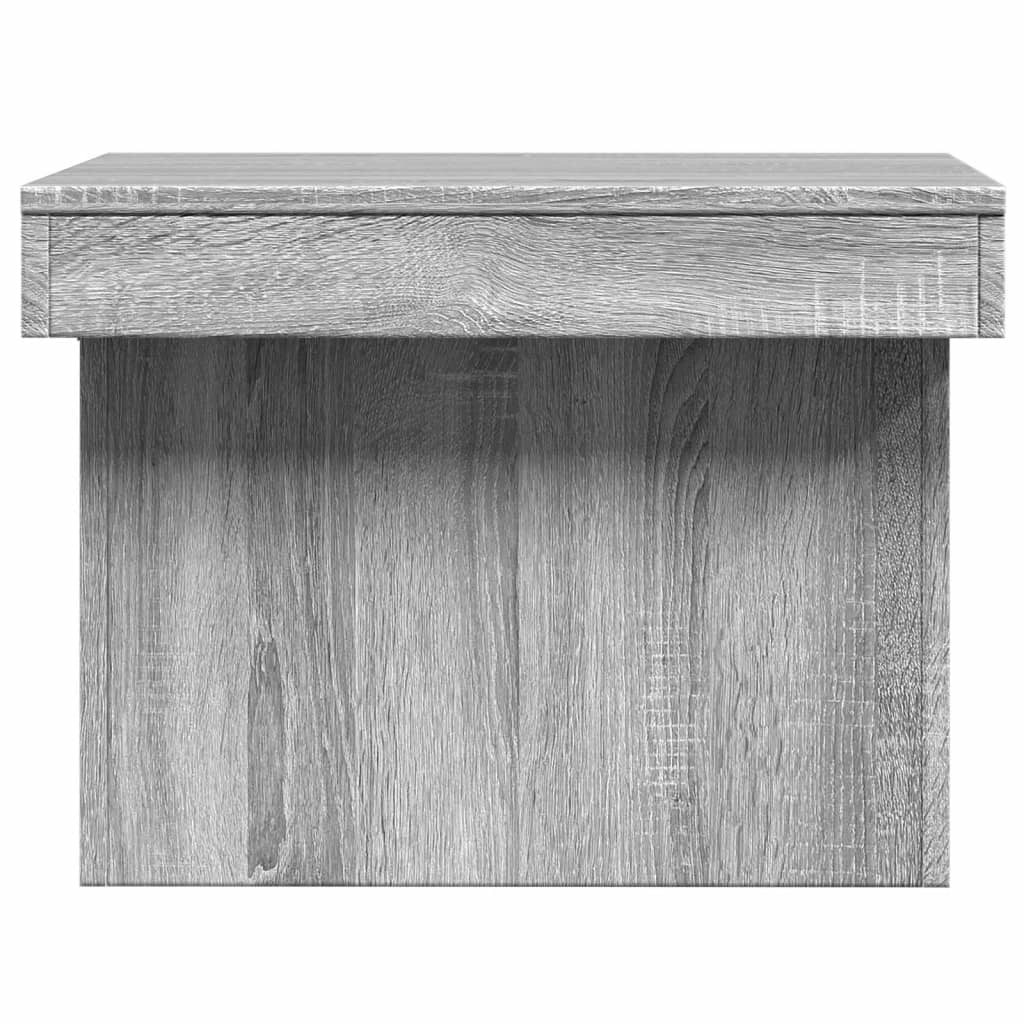Stolić za kavu boja hrasta 80x55x40 cm konstruirano drvo