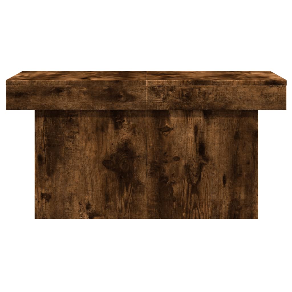 Stolić za kavu boja hrasta 100 x 55 x 40 cm konstruirano drvo