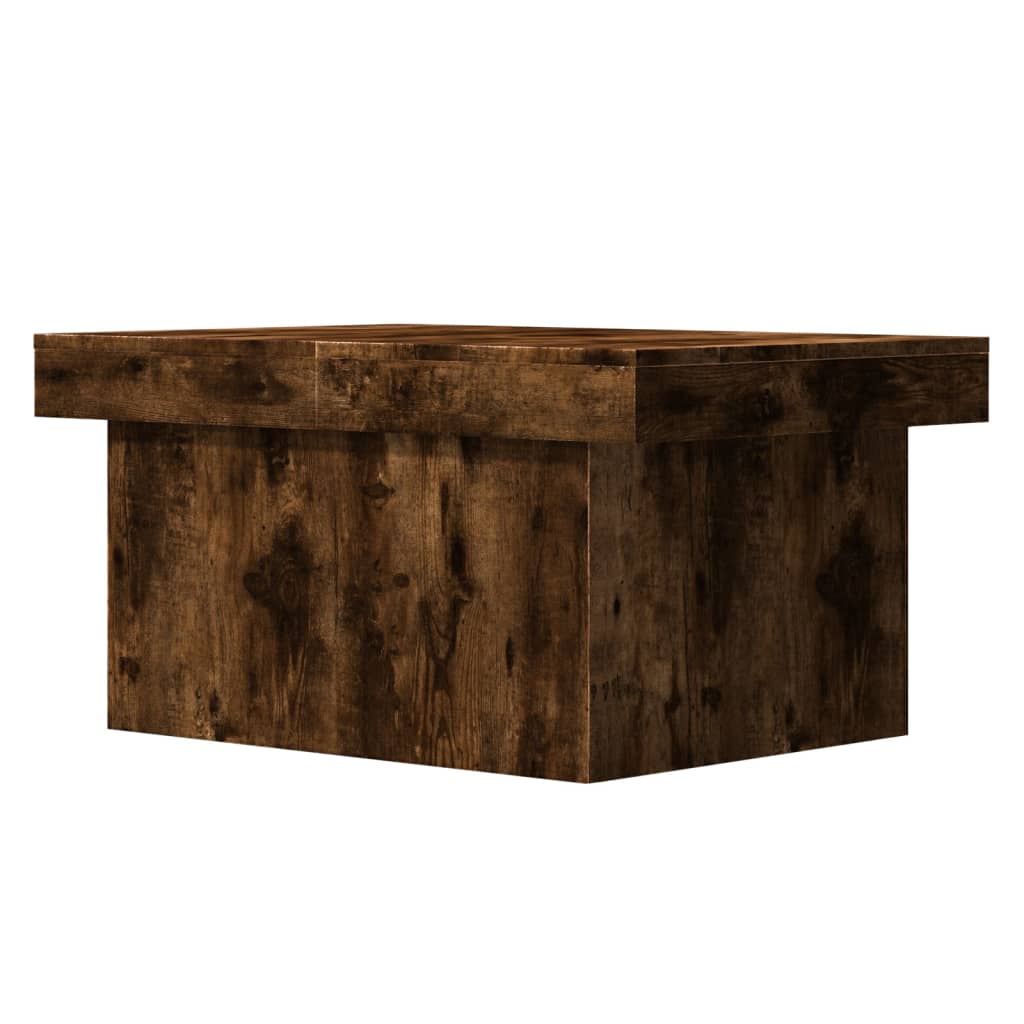 Stolić za kavu boja hrasta 100 x 55 x 40 cm konstruirano drvo