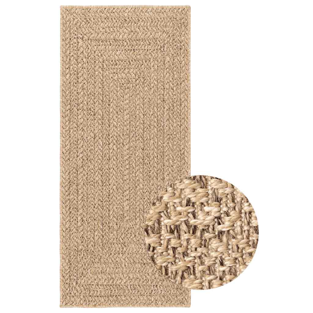Tepih ZIZUR 80 x 200 cm s izgledom jute unutarnji i vanjski